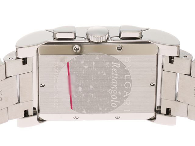 BVLGARI ブルガリ レッタンゴロ クロノ RTC49S メンズウォッチ メンズ 