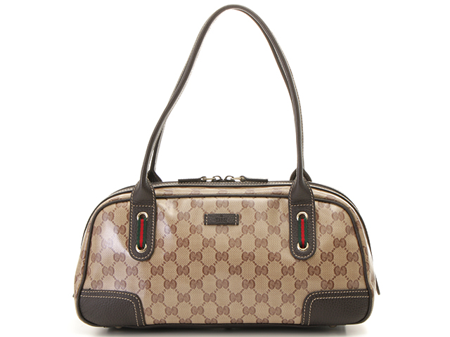 GUCCI グッチ GGクリスタル ハンドバッグ 293594 ベージュ/ダーク