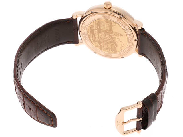 IWC ポートフィノ IW356504 メンズ 腕時計 デイト K18RG 自動巻き インターナショナル ウォッチ カンパニー Portofino VLP 90204689