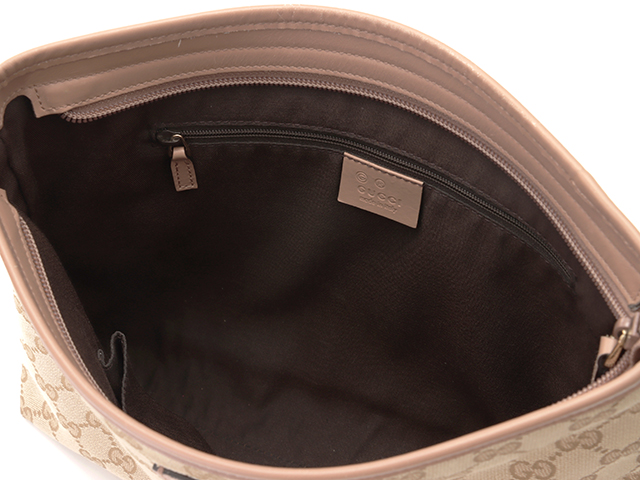 GUCCI グッチ GGショルダーバッグ 388924 ベージュ キャンバス 【205  