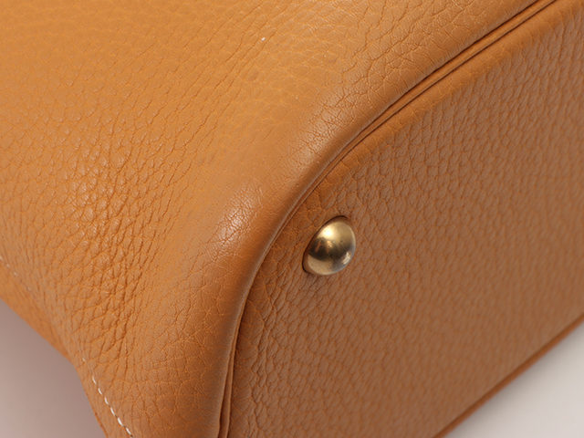 HERMES エルメス バッグ ボリード37 サフラン フィヨルド 〇X