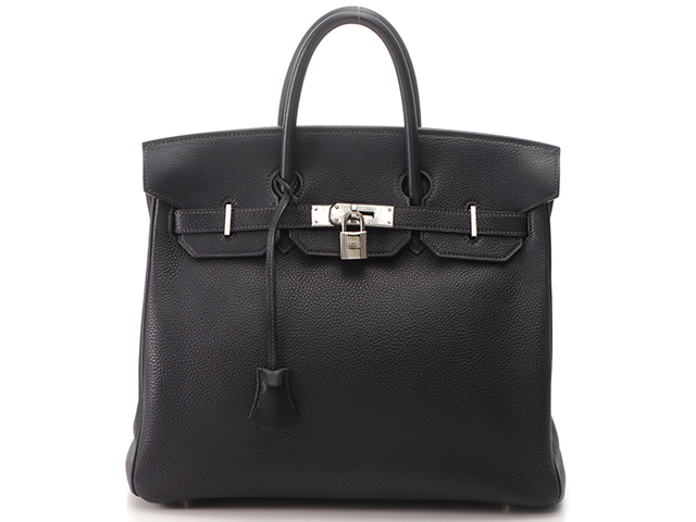 HERMES エルメス オータクロア32 ブルーインディゴ トゴ □E刻印