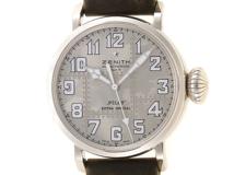 ZENITH　ゼニス　時計　パイロットタイプ20 エクストラスペシャル　05.2430.679/17.C902　　シルバー925　カーフレザーベルト　67/250　250本限定　自動巻き　2143700171019　【437】