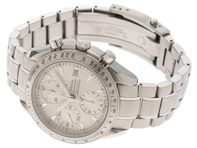 OMEGA オメガ スピードマスター デイト 3211.30.00 時計 自動巻き SS  