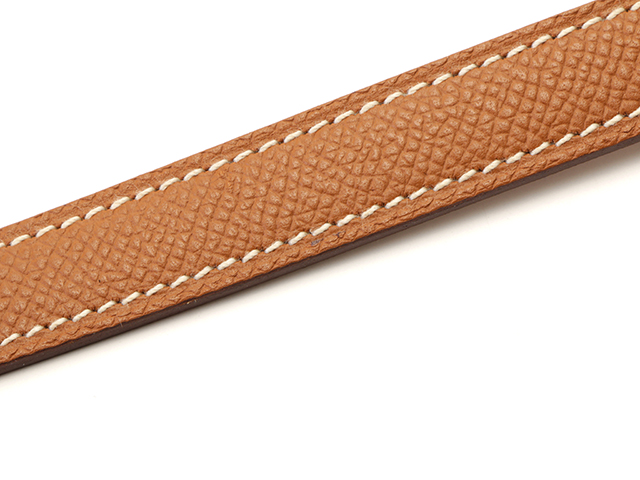 HERMESエルメス★エブリンTPMヴォーエプソン ゴールド Aランク HERMES エルメス エヴリンTPM ヴォーエプソン ゴールド SV金具