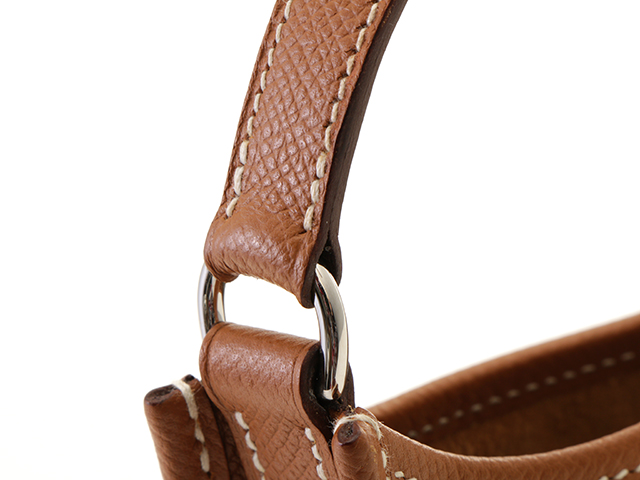 HERMES エルメス エヴリンTPM ヴォーエプソン ゴールド SV金具