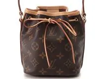 LOUIS VUITTON ルイヴィトン ナノ ノエ M41346 モノグラム 【431 ...