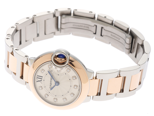 楽天市場】CARTIER カルティエ バロンブルーSM W3BB0005 12P