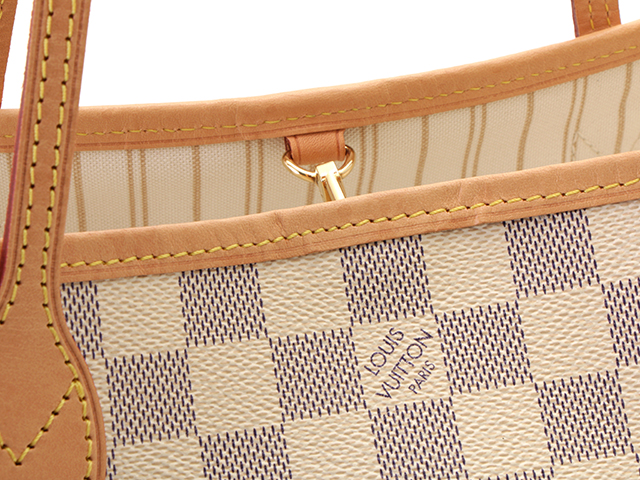 ルイヴィトン LOUIS VUITTON ダミエ アズール ブルー ホワイト 青 白  