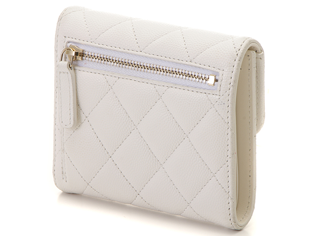 CHANEL シャネル クラシックスモールフラップウォレット マトラッセ 