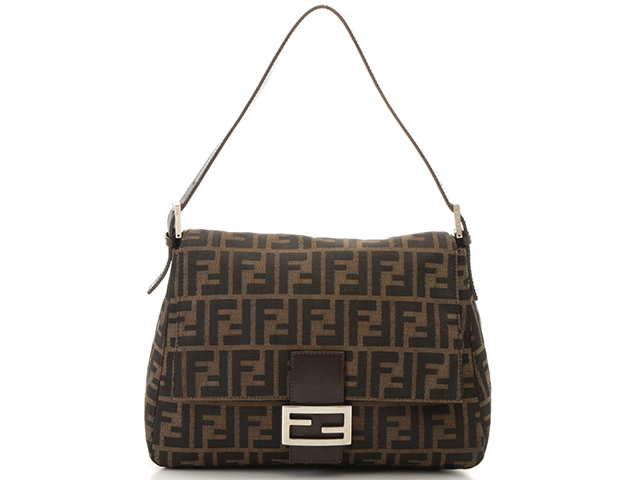 FENDI フェンディ ズッカ マンマバゲット 26325 キャンバス／レザー