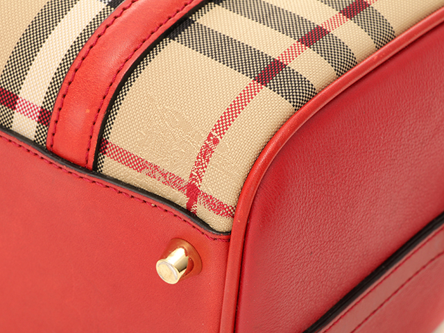 BURBERRY バーバリー ハンドバッグ チェック柄2WAY ショルダー