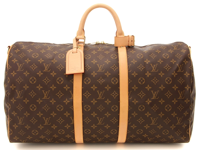 LOUIS VUITTON ルイヴィトン キーポル・バンドリエール55【431】-