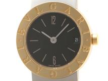 BVLGARI 　ﾌﾞﾙｶﾞﾘ ﾌﾞﾙｶﾞﾘ　BB23SGD　ブラック文字盤　ｸｵｰﾂ　ｲｴﾛｺﾞｰﾙﾄﾞ　ｽﾃﾝﾚｽ　ﾚﾃﾞｨｰｽ　【432】2148103495021