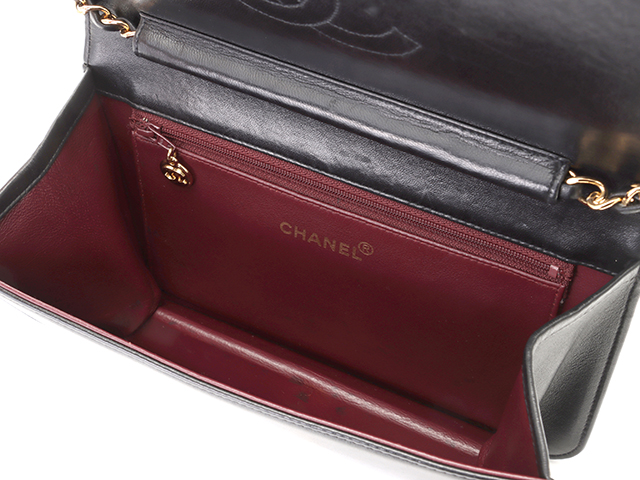 CHANEL シャネル フルフラップ プッシュロックマトラッセ