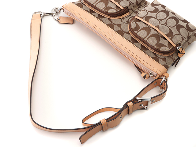 未使用】COACH ウエストバッグ シグネチャー w3
