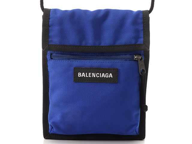 BALENCIAGA バレンシアガ エクスプローラーポーチ ブルー