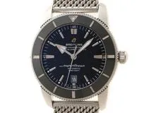 BREITLING　ブライトリング　スーパーオーシャンヘリテージ　AB2020　SS　自動巻き　黒文字盤　メンズ【432】2148103499791
