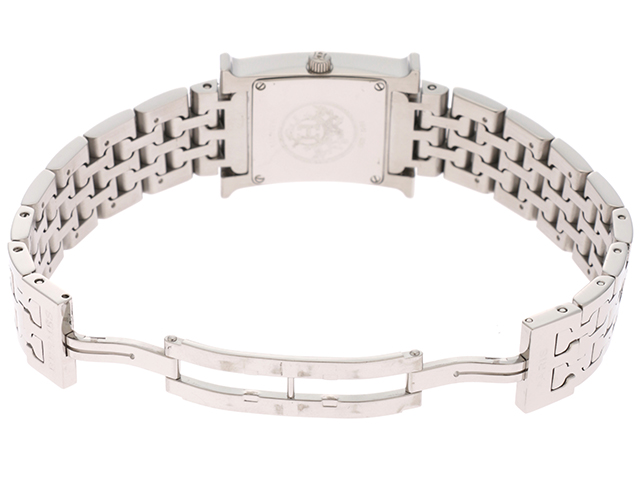 HERMES エルメス Hウォッチ HH1.230 ステンレス ダイヤベゼル