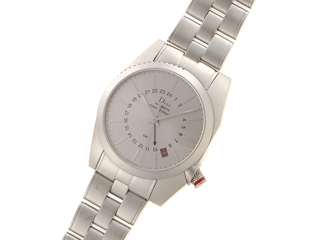 DIOR ディオール 腕時計 シフルルージュGMT CD084211 ステンレス