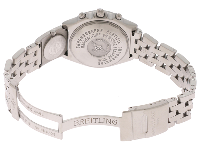 BREITLING　ブライトリング　クロノマット　ブラックバード　A13350/A61172　自動巻/クオーツ　ステンレス　男性用腕時計【473】