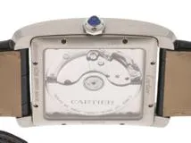 日本正規品　Cartier　カルティエ　タンクMC　W5330003 3589　SS ステンレススチール　アリゲーターレザー　シルバーギョウシェ文字盤　自動巻き （2148103500602）【200】T