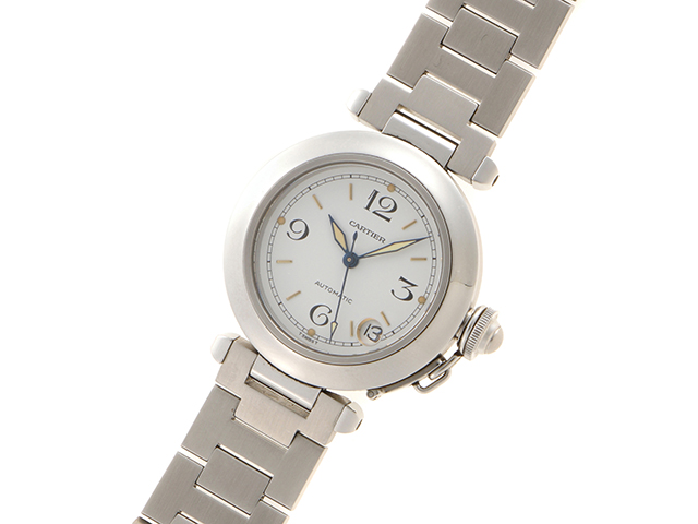 Cartier カルティエ 時計 パシャCメリディアン W31078M7