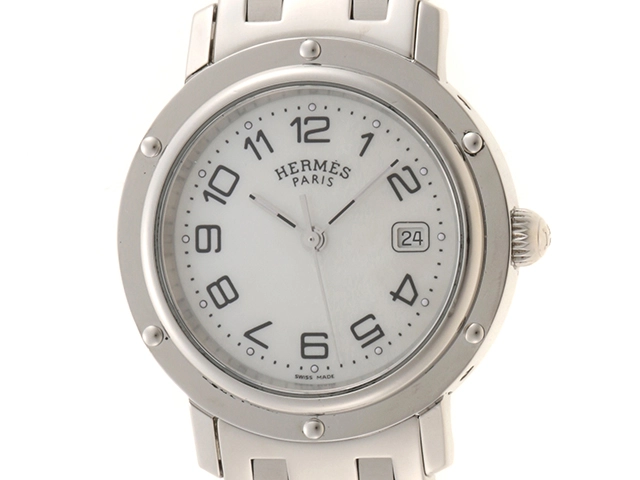 HERMES エルメス 腕時計 クリッパー CL6.410 レディース クォーツ