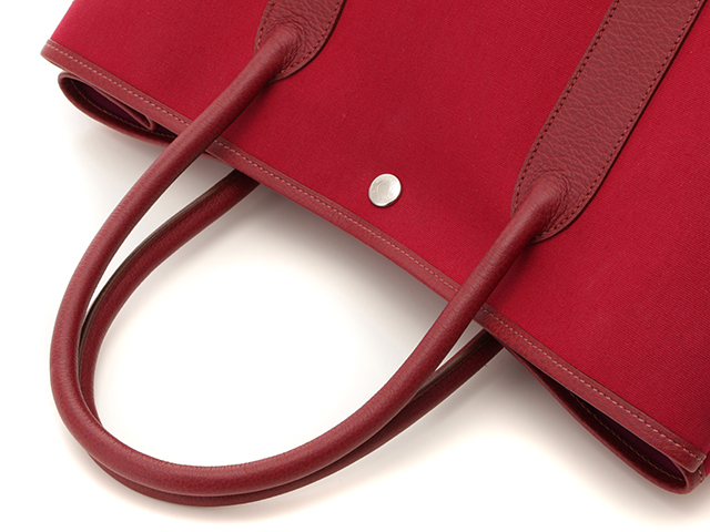 HERMES エルメス トートバック ガーデンパーティPM ルージュ 