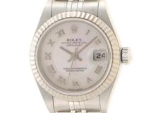 ROLEX ロレックス デイトジャスト 79174NR ホワイトシェル ローマインデックス レディース 自動巻き （2148103509025）【200】