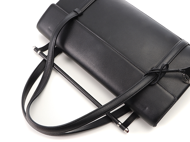 ✨️美品✨️CARTIER カルティエ カボション レザートートバック　黒 A4 Cartier カルティエ カボションハンドバッグ ブラック レザー