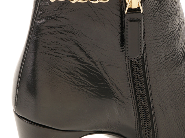 CHANEL シャネル アンクルブーツ ブーティ レディース 35 ブラック