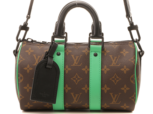 Louis Vuitton ルイヴィトン キーポル・バンドリエール25 モノ・マカサー M46249【430】2148103515071【中古】【大黒屋】  の購入なら「質」の大黒屋（公式）