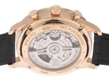 IWC　インターナショナルウォッチカンパニー　腕時計　ポルトギーゼ・クロノグラフ　IW371611　シルバー文字盤　ピンクゴールド/革　自動巻き　2021年正規【472】SJ