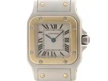 Cartier カルティエ サントス ガルベSM W20012C4 1567 時計 クォーツ SS/YG ステンレス/イエローゴールド  ローマ数字【472】HU の購入なら「質」の大黒屋（公式）