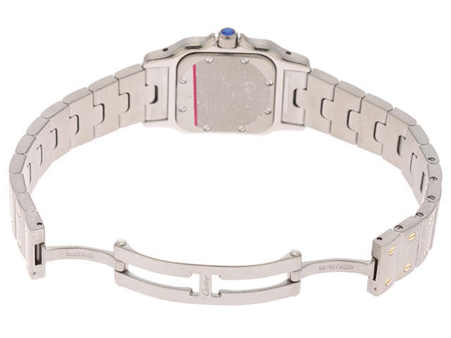 Cartier カルティエ サントス ガルベSM W20012C4 1567 時計 クォーツ