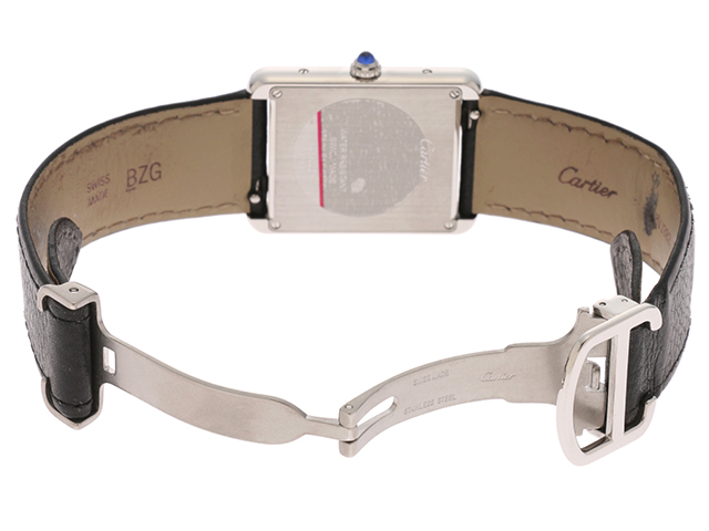カルティエ タンク ソロ LM 厳つく WSTA0028 付属品完品 CARTIER 中古  