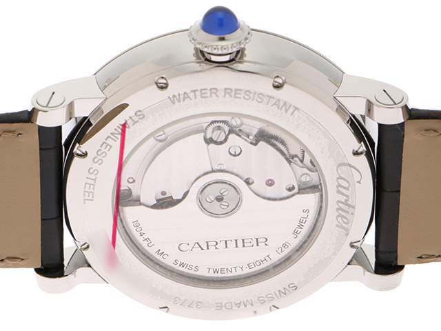 Cartier　カルティエ　ロトンドドゥカルティエ　グランドデイト　裏スケ　腕時計　W1556368　【436】　2148103519703