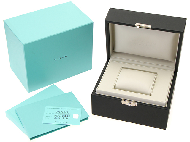 TIFFANY＆CO ティファニー レディース時計 アトラス2-ハンド  