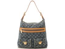 Louis Vuitton　ルイ・ヴィトン　バギーGM　M95048　モノ・デニム　ブルー【430】2148103521157