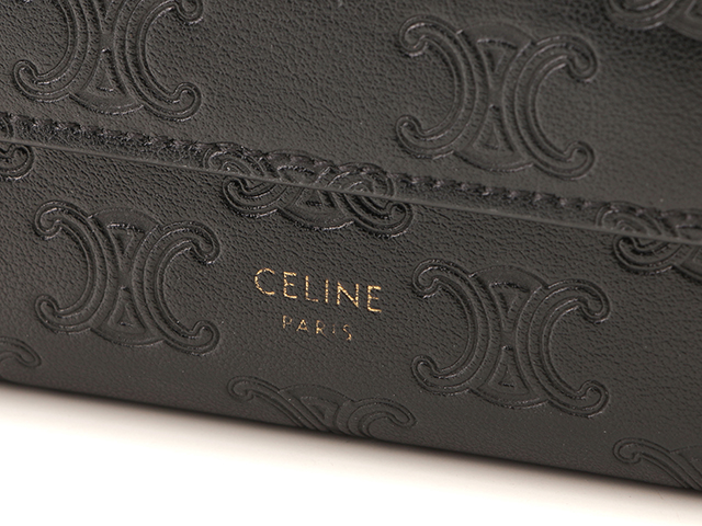 CELINE セリーヌ トリオンフエンボス スモールトリフォールド CELINE セリーヌ トリオンフエンボス スモールトリフォールド