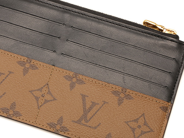 LOUIS VUITTON　ルイ・ヴィトン　スリムパース　 モノグラム・リバース　製造番号無し　M80390【431】2148103525742