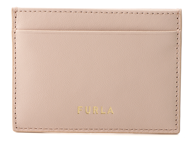 FURLA フルラ カードケース レザー ベージュ【434】