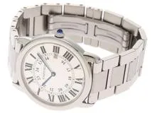 Cartier　カルティエ　ロンドソロLM　W6701005 3603　SS/SS　シルバー文字盤　クォーツ　【430】2148103529986