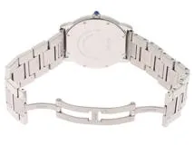 Cartier　カルティエ　ロンドソロLM　W6701005 3603　SS/SS　シルバー文字盤　クォーツ　【430】2148103529986