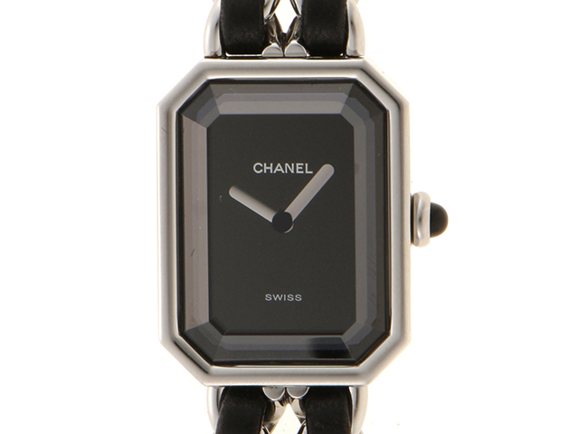 最安値に挑戦！ プルミエール 時計 シャネル CHANEL ロック SS シルバー H0451 M プルミエール