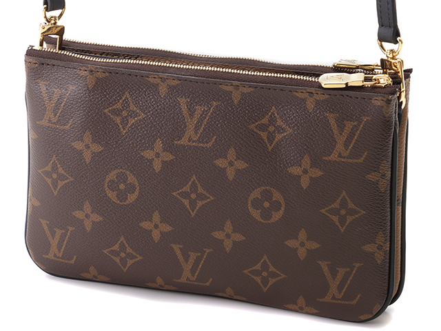 ☆美品☆ルイヴィトン ポシェットドゥーブルジップ モノグラムジャイアントリバース LOUIS VUITTON ルイヴィトン ポシェット・ドゥーブル ジップ