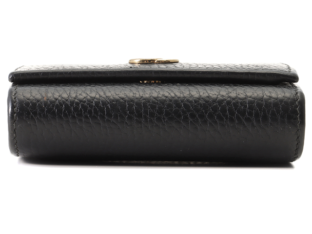 GUCCI グッチ GGマーモント 598587 レザー ブラック 【205】 の