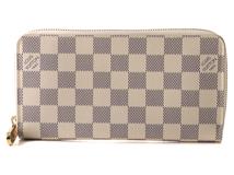 LOUIS VUITTON　ルイ・ヴィトン ジッピー・コインパース　ダミエ・アズール　ベージュ【460】2148103539954