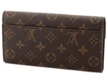 LOUIS VUITTON　ルイヴィトン　ポルトフォイユ・サラ　モノグラム　ブラウン　M60531　長財布　【432】　2148103542015